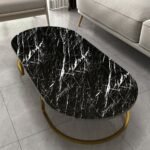 Самоклеюча плівка 0,45х10м х 0,07мм Чорний мармур класичний SW-00001281 - Зображення 5