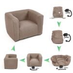 Надувне крісло Коричневе SW-00002291 - Зображення 6