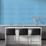 Самоклеюча 3D панель 700х600х5мм Блакитні блоки (367) SW-00001465 - Зображення 5