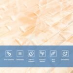 3D панель самоклеюча кладка 700х770х7мм Жовто-біла (039) SW-00000563 - Зображення 4