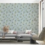 Панель стінова 3D 680х670х4мм Папороть на сірому фоні (D) SW-00001982 - Зображення 4