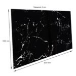 Самоклеюча стінова PET плитка 600х300х2мм SW-00002298 - Зображення 3