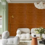 Самоклеюча декоративна 3D панель 700х700х5мм Вільха дерево (089) SW-00000279 - Зображення 5