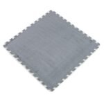 Підлога-пазл плюшевий 60х60х1см Світло-сірий (D) SW-00002081