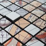 Самоклеюча алюмінієва плитка 300х300х3мм Сірий квадратик SW-00001926 - Зображення 5