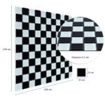 Мозаїка з декоративного скла 298х298х4,5мм Шахматка SW-00002366 - Зображення 3