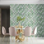 Панель стінова 3D 700х700х4мм Мозаїка зелена SW-00002010 - Зображення 5