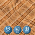 Панель-рейка в рулоні 2900х350х6мм Дерево SW-00002073 - Зображення 4