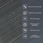 Самоклеюча вініловая плитка в рулоні 0,6*3m*2мм Мат SW-00002031 - Зображення 5