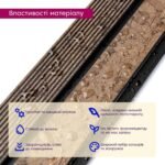 Рейка декоративна PS 2900х118х12мм Коричневий із золотими прожилками SW-00001749 - Зображення 4