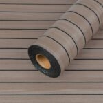 Покриття вінілове самоклеюче 3D рейки Дуб Мокко 600х2900х3мм SW-00002901