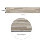 Самоклеюча вінілова плитка 152.4х914.4х1.5мм Сіро-бежева, ціна за 1 шт. (СВП-008) Матова SW-00000286 - Зображення 3