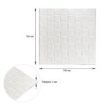 Самоклеюча декоративна 3D панель 700х700х5мм Плетіння (176) SW-00000189 - Зображення 3