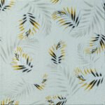 Панель стінова 3D 680х670х4мм Папороть на сірому фоні (D) SW-00001982