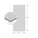 Дзеркало акрилове самоклеюче 400*900мм*2мм SW-00001596 - Зображення 3