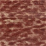 Декоративна 3D панель самоклейка 700х770х5мм Мармур коричневий з золотом (цегла) (361) SW-00000637