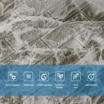 Панель стінова 3D 700х770х2мм (061-2) Мармур Чорний SW-00001912 - Зображення 4