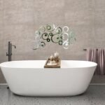 Дзеркальний декор акриловий самоклеючий срібло, 24шт (D) SW-00002523 - Зображення 6