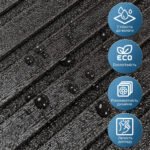 Панель-рейка в рулоні 2900х350х6мм Чорний SW-00002070 - Зображення 5