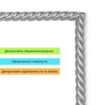 Молдинг 5000х10х7мм Срібний SW-00002681 - Зображення 5