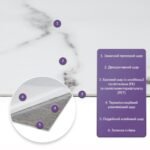 Самоклеюча стінова PET плитка 600*300*2mm (D) SW-00001684 - Зображення 2