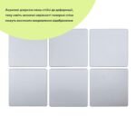 Дзеркальний декор акриловий самоклеючий срібло,6 шт(D) SW-00002526 - Зображення 2