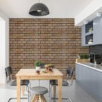 Декоративна ПВХ панель цегла 960х480х4мм Коричневий мармур SW-00001428 - Зображення 6