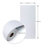 Самоклеюча вініловая плитка в рулоні 600х3000х2мм Білий льон Мат SW-00002041 - Зображення 3