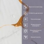 Самоклеюча стінова PET плитка у рулоні 600х3000х2мм SW-00002637 - Зображення 4