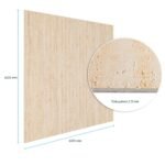 Самоклеюча гнучка штукатурка 600х600х2,5мм Пісочний SW-00002985 - Зображення 3