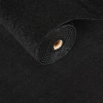 Самоклеюча плитка під ковролін в рулоні чорний 600х3000мм SW-00002588