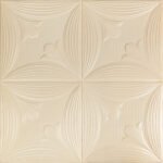 Панель 3D 700х700х6мм Бежевий SW-00001960