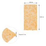 Самоклеюча 3D панель під бежевий мармур 3080x700x3мм SW-00001766 - Зображення 4