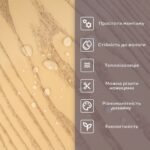 Самоклеюча стінова PET плитка у рулоні 600х3000х2мм SW-00002433 - Зображення 4