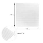 Панель 3D 700х700х5мм Білий (D) SW-00001954 - Зображення 5