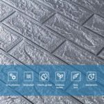 Панель стінова 3D 700х770х2мм Срібло SW-00001908 - Зображення 4