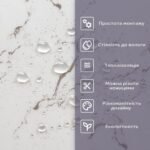 Самоклеюча стінова PET плитка 600х300х2мм SW-00002323 - Зображення 4