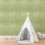 Декоративна 3D панель самоклейка Глибокий зелений (цегла) (069) SW-00000171 - Зображення 5