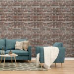 Самоклеюча 3D панель 3080x700x3мм Червона Катеринославська Цегла SW-00001761 - Зображення 6