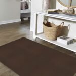 Самоклеюча плитка під ковролін темно-коричнева 600х600х4,5мм SW-00001127 - Зображення 6