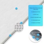 Самоклеюча гнучка шовкова штукатурка в рулоні 600х3000х2,5мм Перлинний білий SW-00002999 - Зображення 2