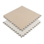 Підлогове двостороннє покриття CREAM and BEIGE 60*60cm*2cm (D) SW-00001846