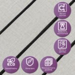 Покриття вінілове самоклеюче 3D рейки 600х600х2,8мм SW-00003242 - Зображення 5