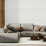 Самоклеюча декоративна настінно-стельова 3D панель 680х670х5.5мм Орігамі (173) SW-00000182 - Зображення 5