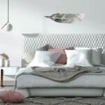 Дзеркальний декор акриловий самоклеючий Перо срібло, 6шт (D) SW-00002505 - Зображення 5