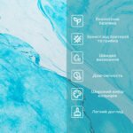 Вологопоглинаючий килимок 500х800х3мм SW-00002540 - Зображення 4