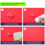 Уцінка Самоклеюча екошкіра в рулоні 1.37х3м х 0.5мм Червоний SW-00002177 - Зображення 3