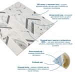 Панель стінова 3D 680х680х4мм Абстракція сіра SW-00001990 - Зображення 2