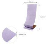 Самоклеюча 3D панель 19600x700x3мм Світло-фіолетова Цегла SW-00001470 - Зображення 6