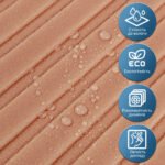 Панель-рейка в рулоні 2900х350х6мм Пудра SW-00002074 - Зображення 5